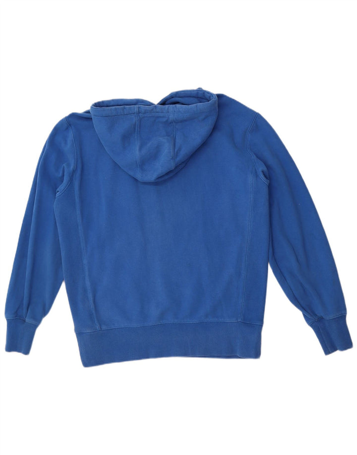 Maglione con cappuccio da uomo Superdry in cotone blu medio