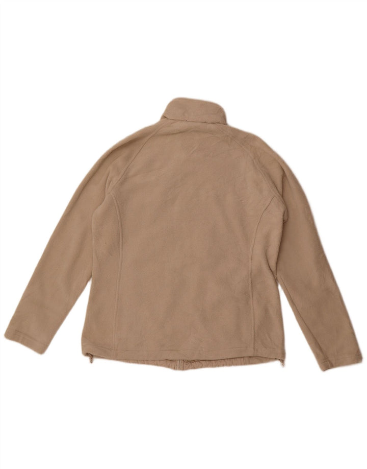 Giacca in pile da donna New Balance UK 16 Large Beige Poliestere