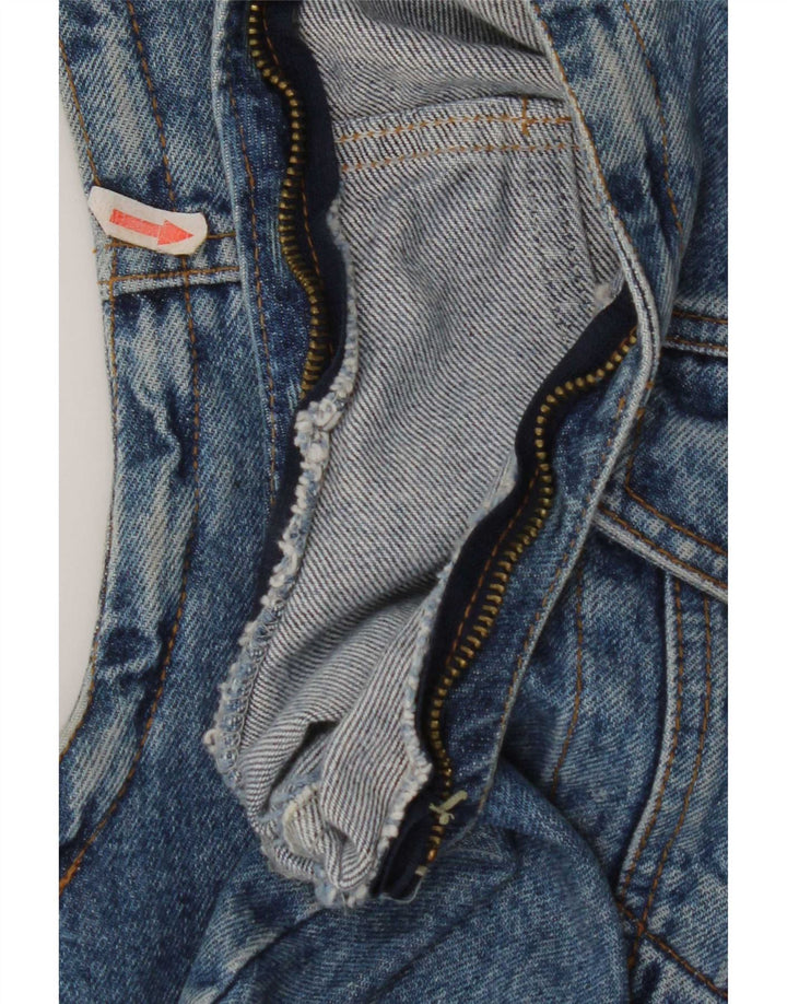 Casucci Gilet corto in denim oversize da donna IT 34 2XS Cotone blu