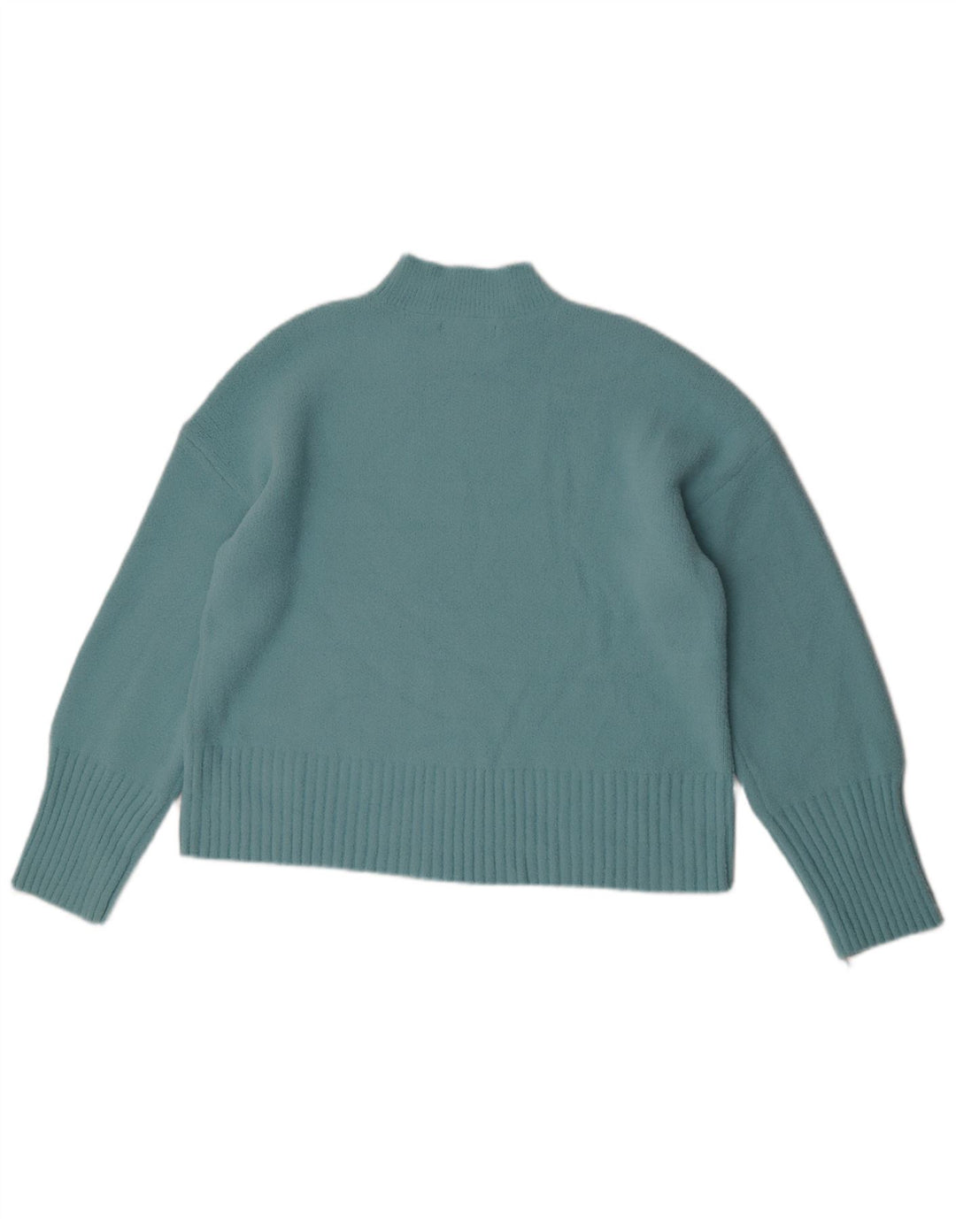 Maglione maglione a collo alto da donna Marks & Spencer UK 16 grande turchese