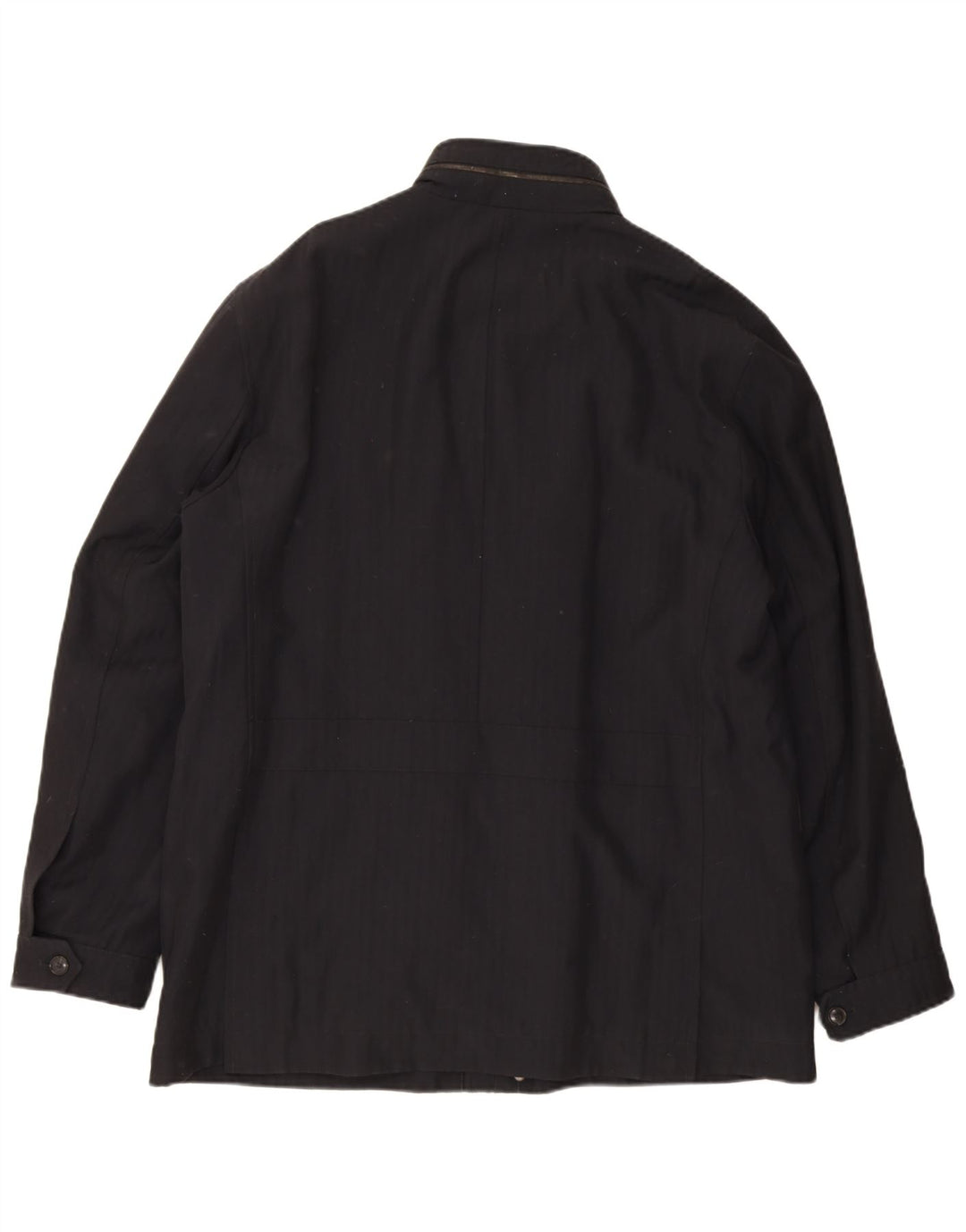 Giacca a vento da uomo Hugo Boss IT 56 3XL Lana vergine nera