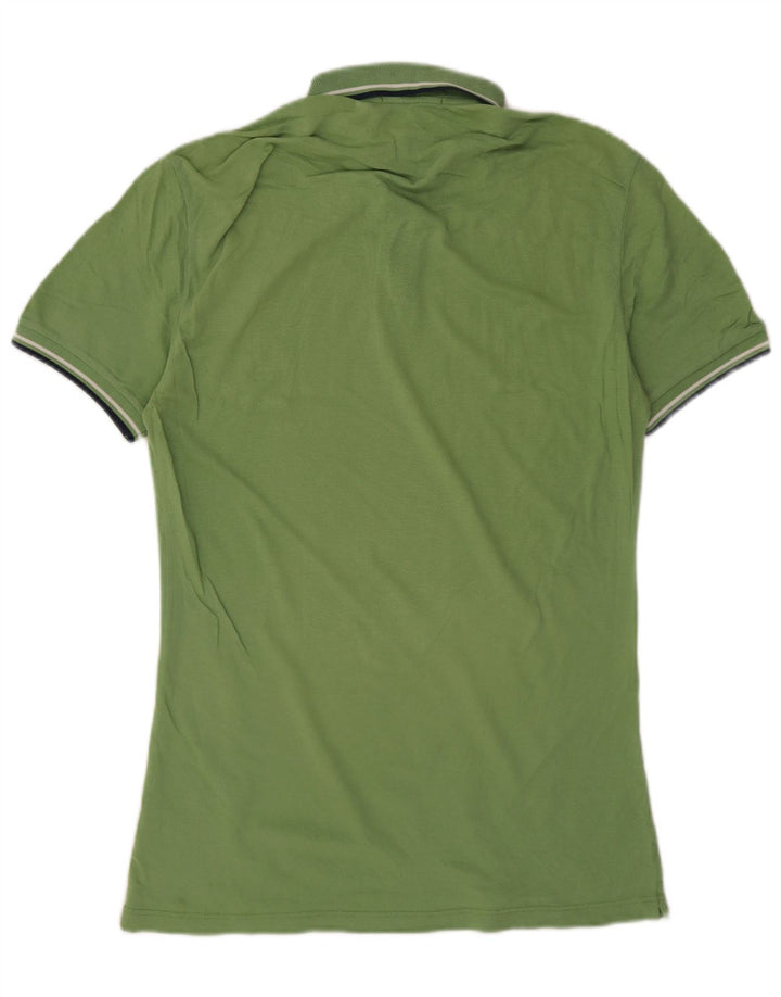 Polo da uomo Fred Perry in cotone verde medio