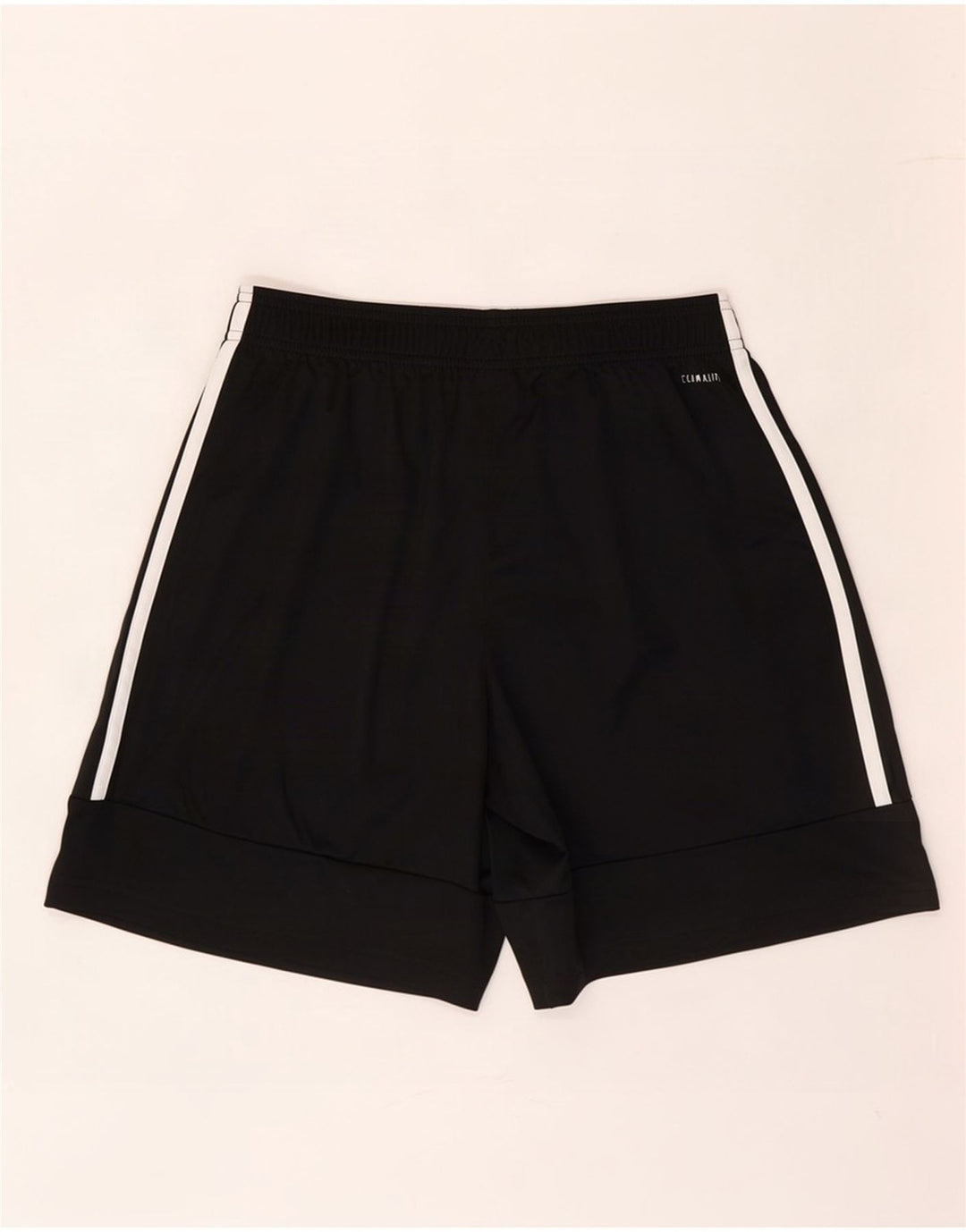Pantaloncini sportivi Adidas Climalite da uomo grandi in poliestere nero