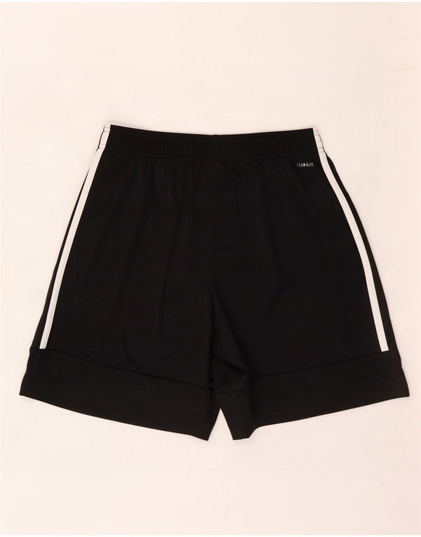 Pantaloncini sportivi Adidas Climalite da uomo grandi in poliestere nero