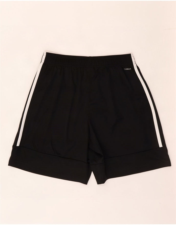 Pantaloncini sportivi Adidas Climalite da uomo grandi in poliestere nero