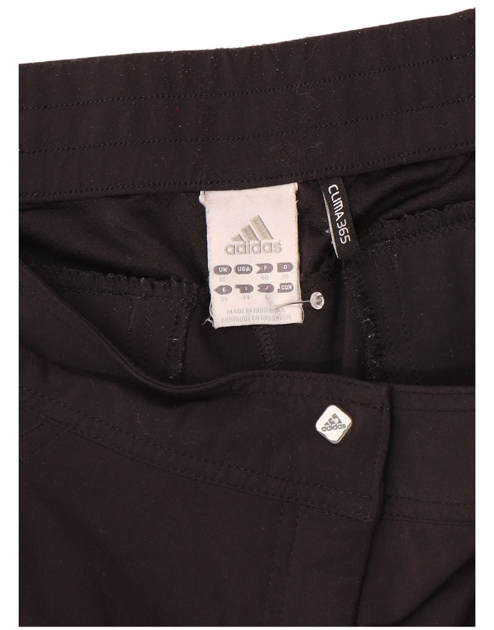 Pantaloni Bootcut da donna Adidas UK 12 medi W30 L32 neri
