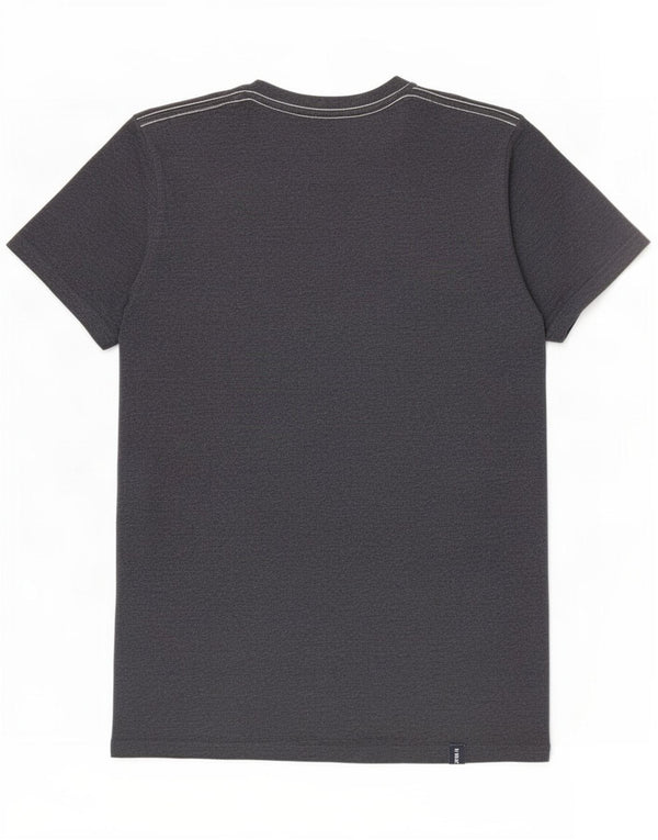 Weird Fish Mens Graphic T-Shirt Top Small Navy Blue