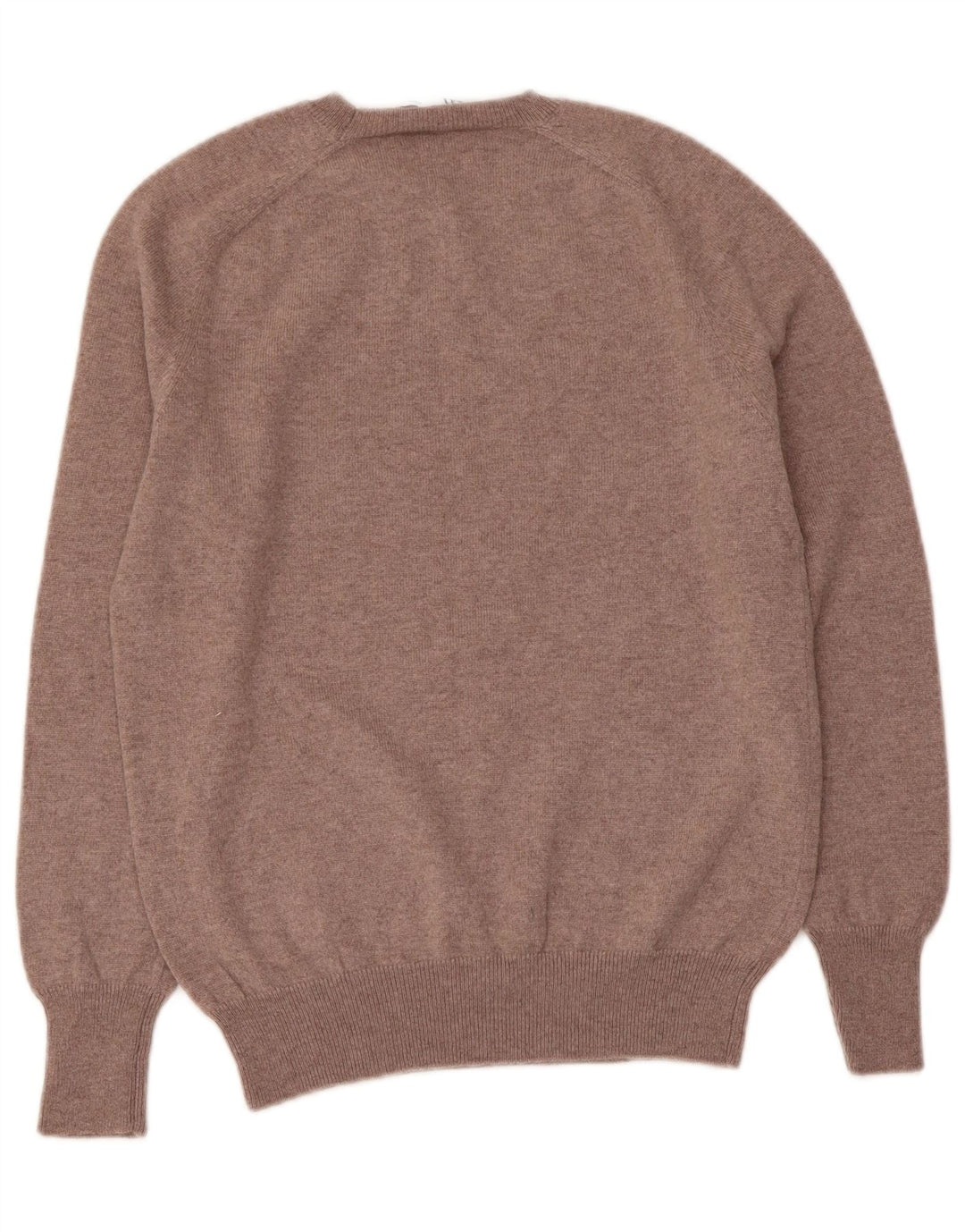 Maglione Girocollo Da Donna ZARA UK 12 Marrone Medio