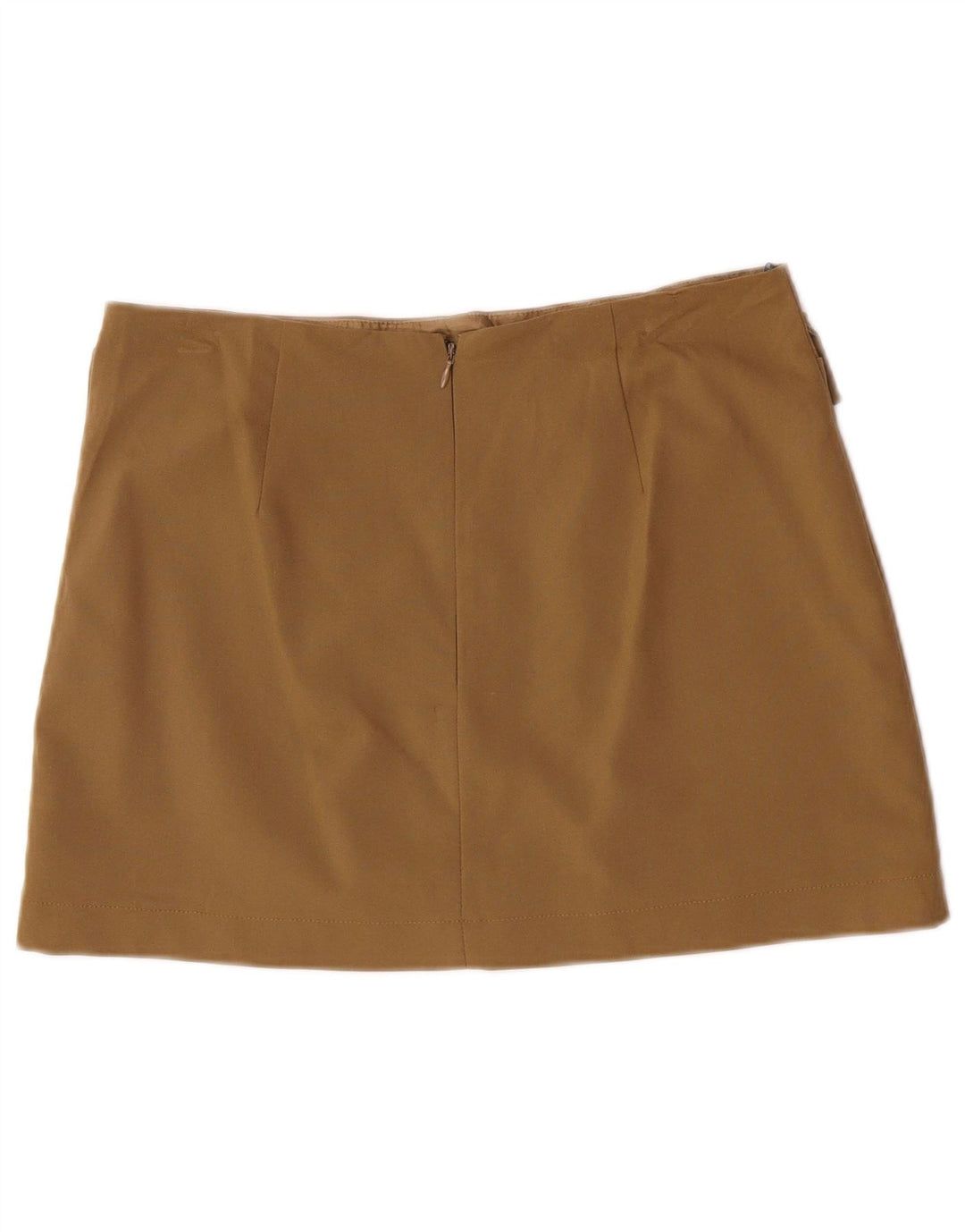 Topshop Minigonna da donna UK 14 Grande W32 Poliestere kaki