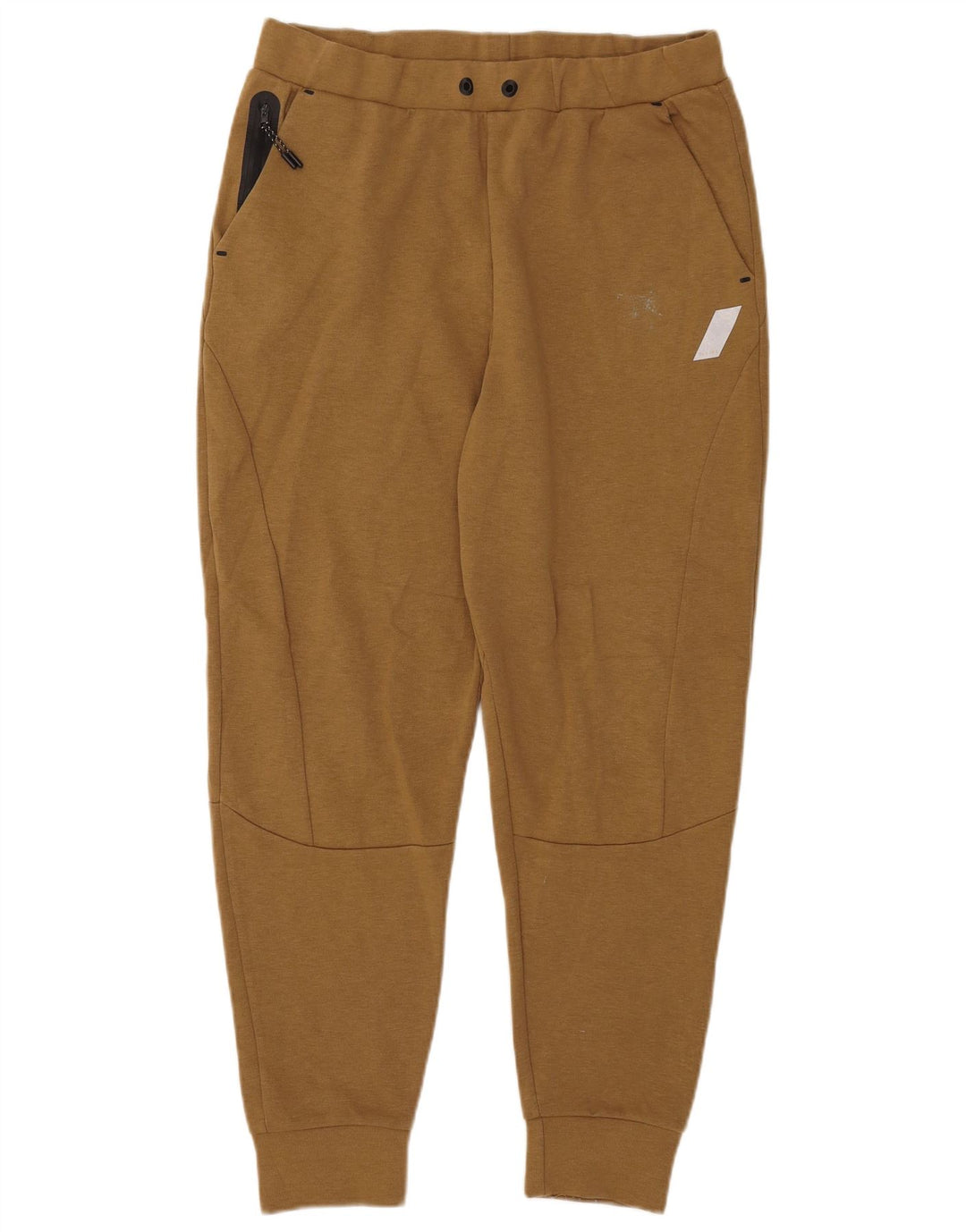 Pantaloni da tuta da uomo Zara Joggers grandi in poliestere marrone