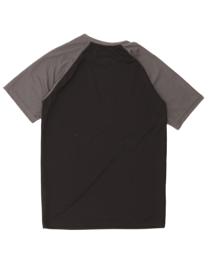 T-shirt da uomo Mountain Warehouse Top color block nero medio