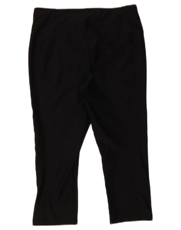 Leggings Nike Dri Fit Capri da donna UK 14 poliestere nero medio