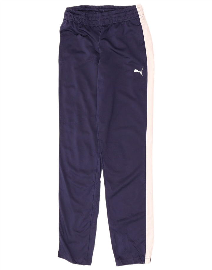 Pantaloni da tuta da uomo Puma Small Blu Navy Colorblock