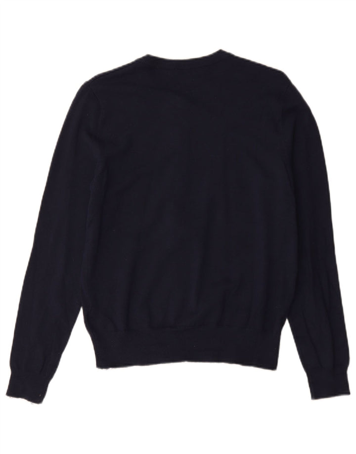Maglione cardigan da donna Marks & Spencer UK 14 medio blu navy