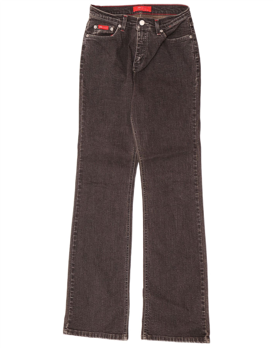 Jeans Marks & Spencer Per Una Bootcut da donna UK 8 Small W26 L32 Cotone grigio