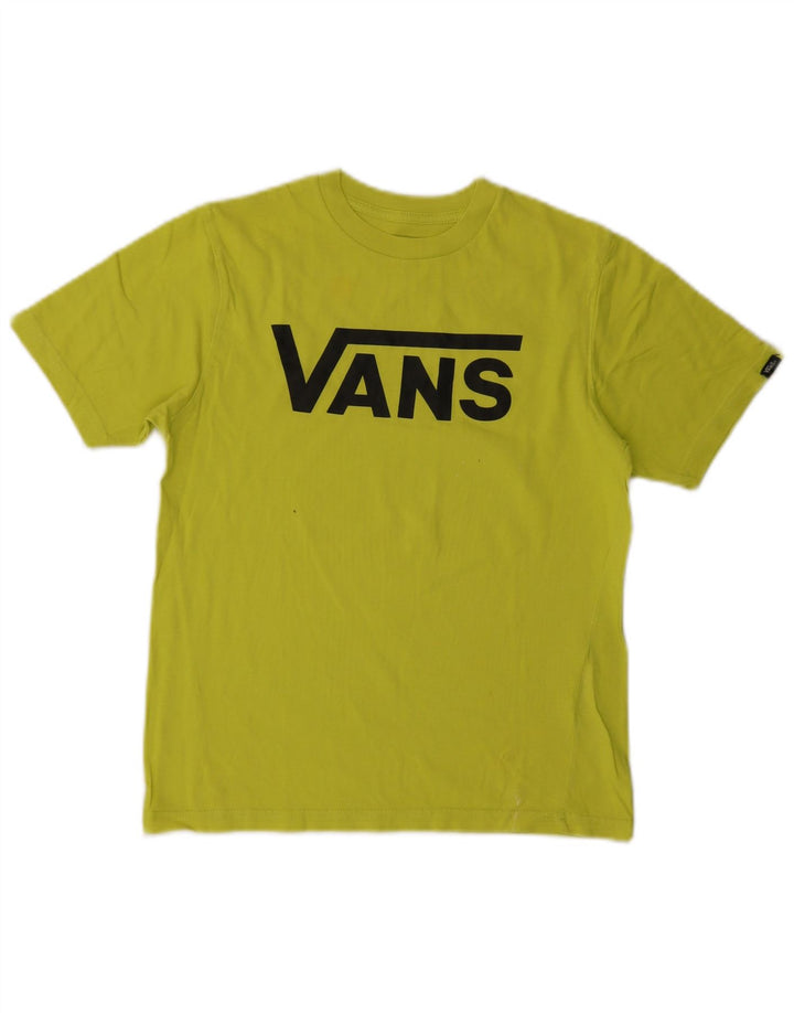 T-shirt grafica da bambino Vans Classic Fit 10-11 anni Verde medio