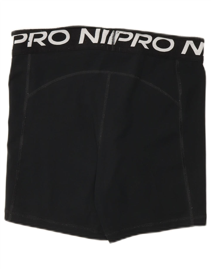 Pantaloncini sportivi NIKE Dri Fit Graphic da donna medi neri
