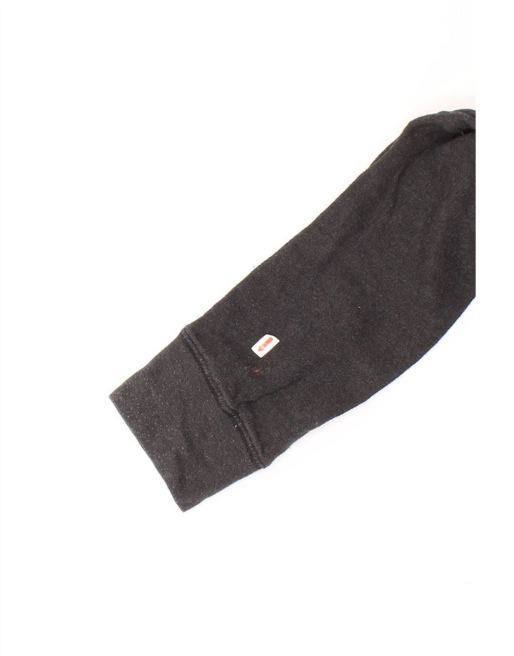 JACK & JONES Mens Graphic Sweatshirt Jumper Large Black Cotton Vintage Jack & Jones and Second-Hand Jack & Jones from Messina Hembry 