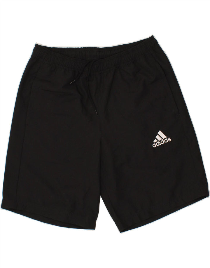 ADIDAS Mens Sport Shorts Medium  Black Polyester Vintage Adidas and Second-Hand Adidas from Messina Hembry 