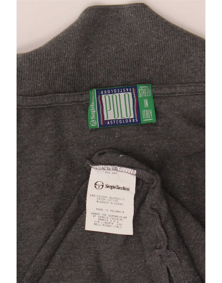 Polo Uomo Sergio Tacchini Grande Cotone Grigio