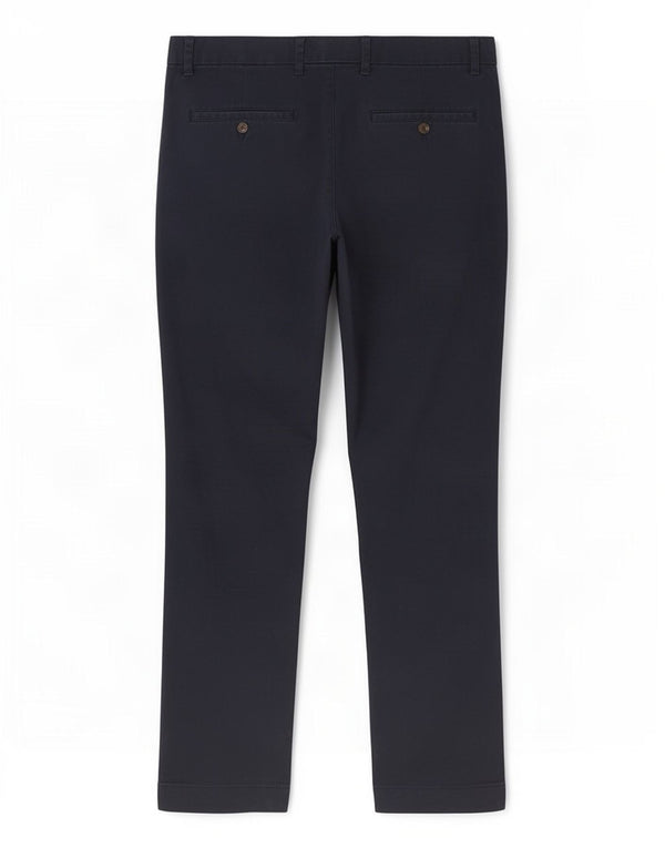 Gap Mens Slim Chino Trousers W29 L30 Navy Blue Cotton