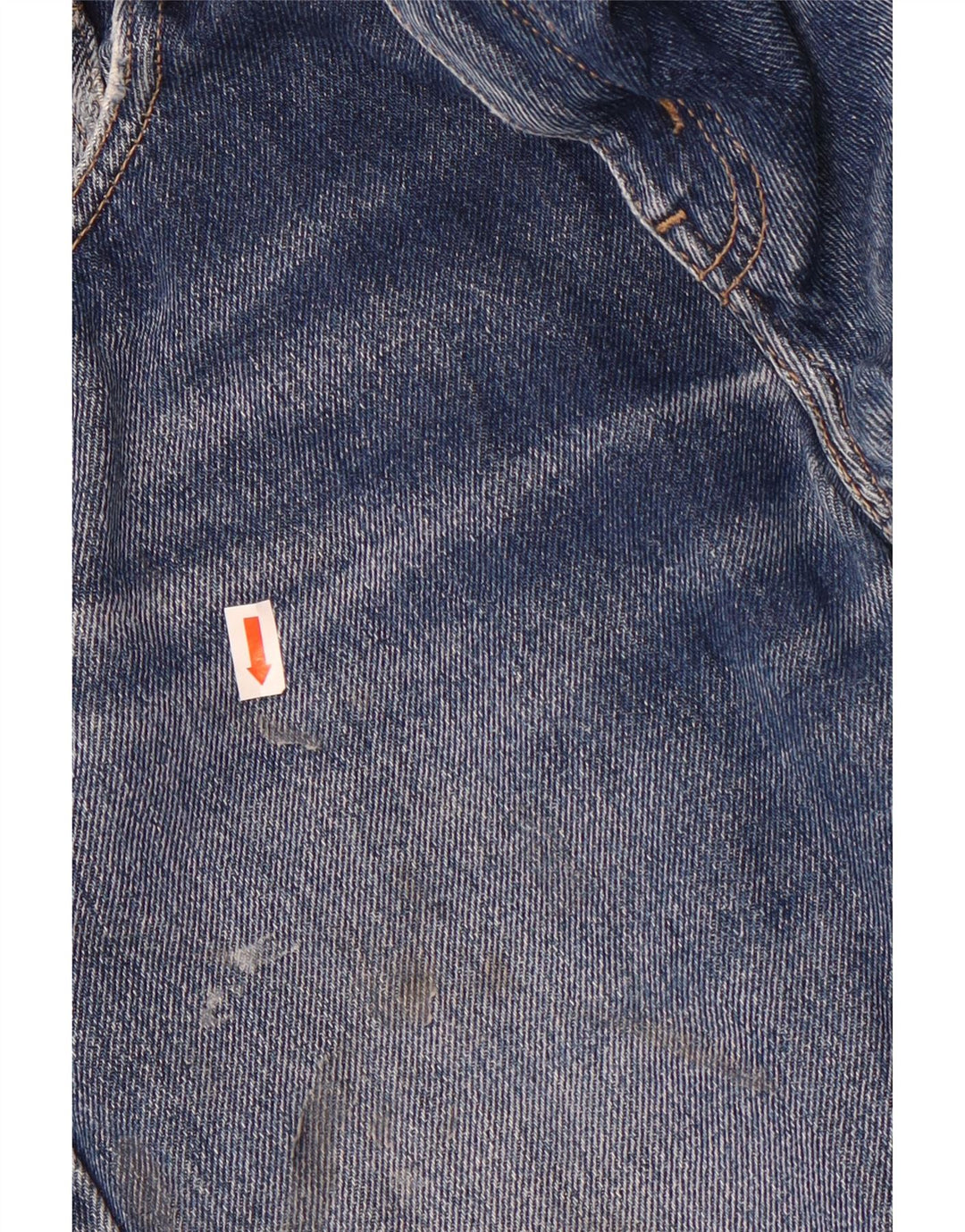 Levi's Uomo 581 Jeans dritti invecchiati W29 L27 Cotone blu