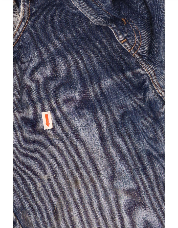 Levi's Uomo 581 Jeans dritti invecchiati W29 L27 Cotone blu