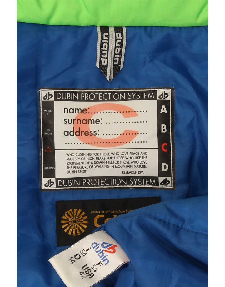 Giacca da sci da uomo Dubin US 42 XL Blu in poliestere color block