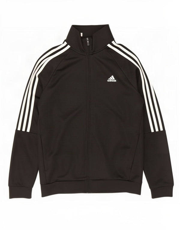 Giacca da tuta Adidas Aeroready da ragazzo 11-12 anni in poliestere nero