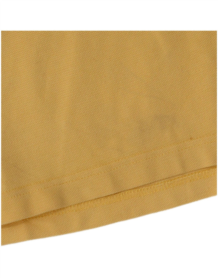 Polo Asics Uomo Cotone Giallo Medio