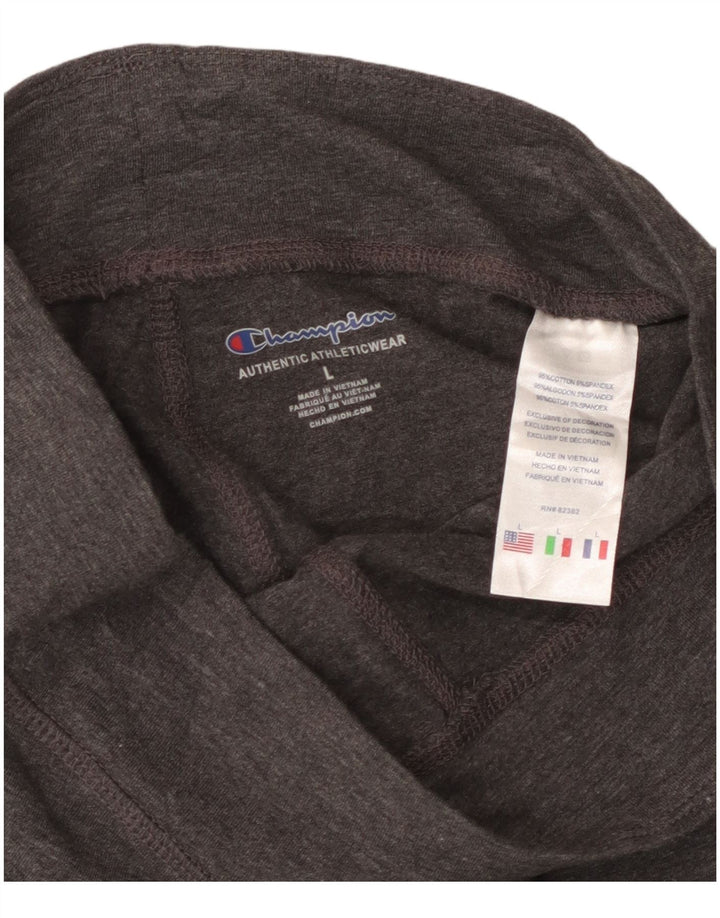 Leggings grafici da donna Champion UK 14 grande cotone grigio