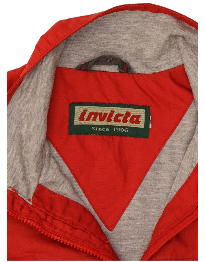 Giacca a vento da uomo Invicta UK 36 Small Rosso Poliammide