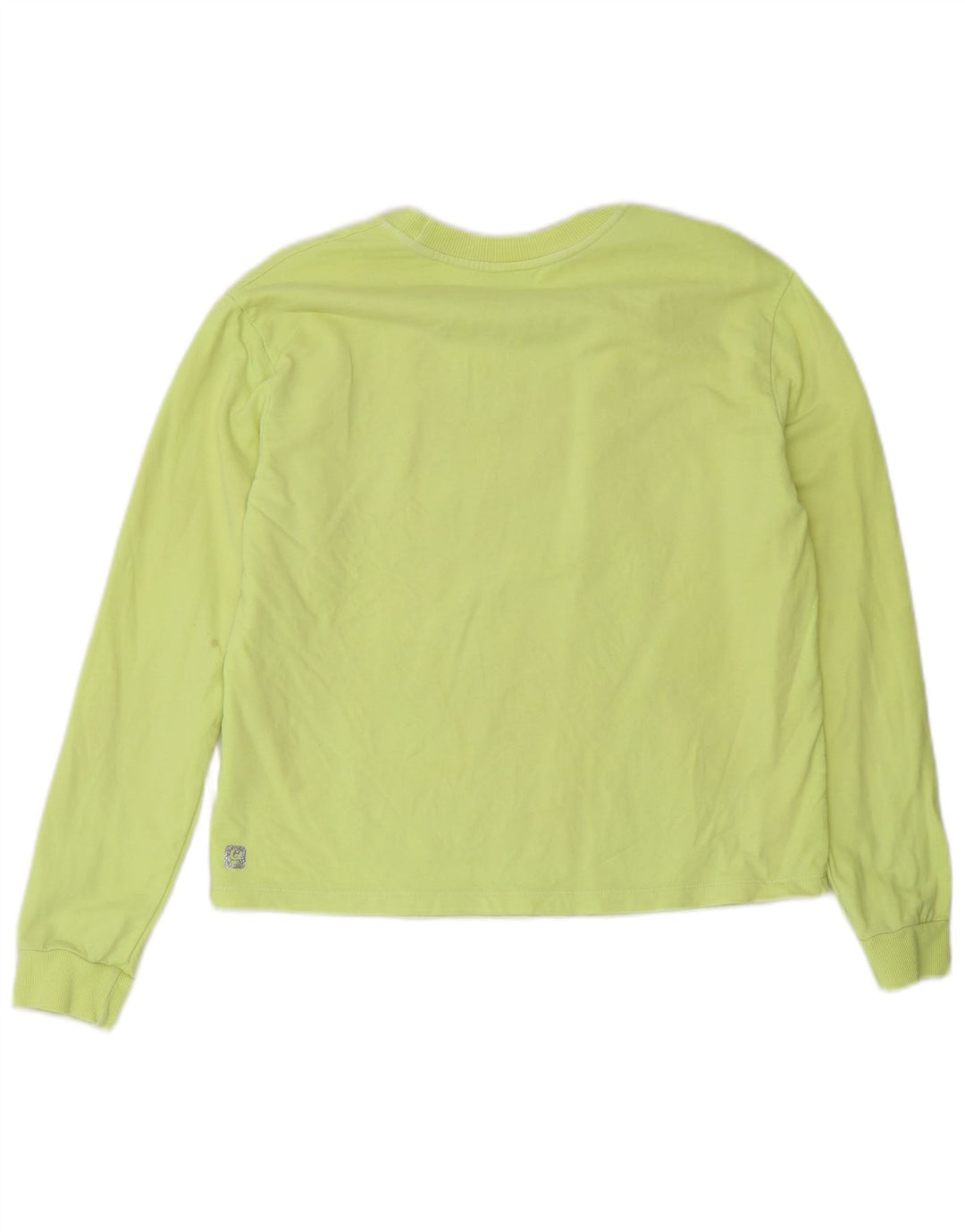 Maglia da donna a maniche lunghe FREDDY UK 8 piccola in cotone giallo