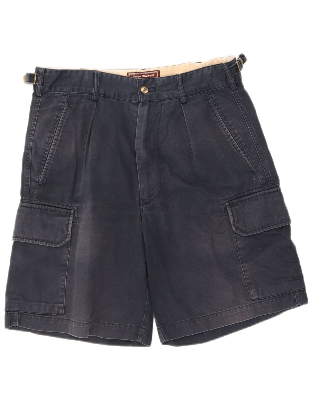 Pantaloncini cargo da uomo Marlboro Classics EU 48 Medium W32 Cotone blu navy