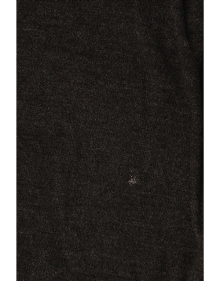 Maglione da uomo con scollo a V Marks & Spencer grande acrilico grigio