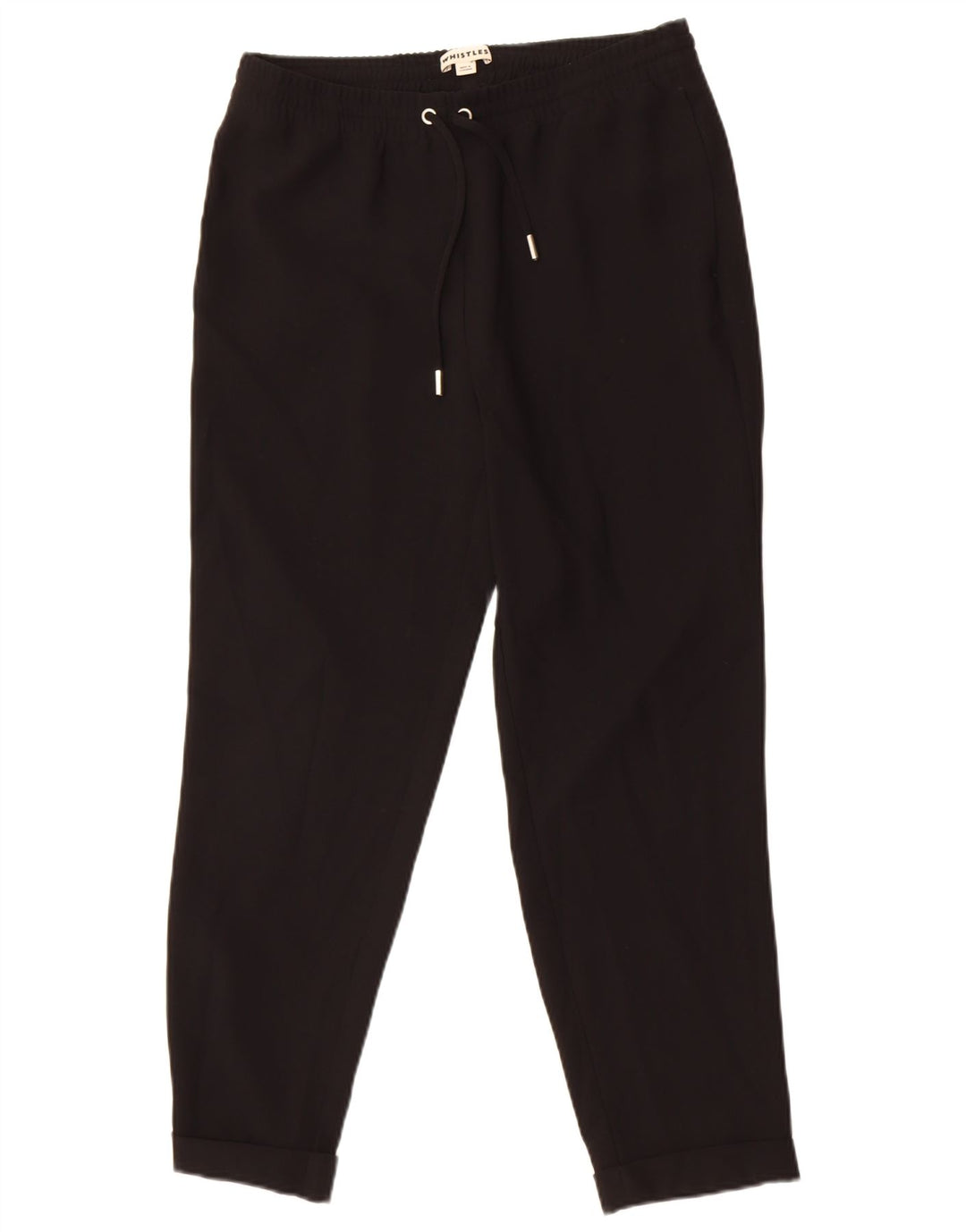Pantaloni da tuta da donna Whistles Joggers UK 10 Small Poliestere nero