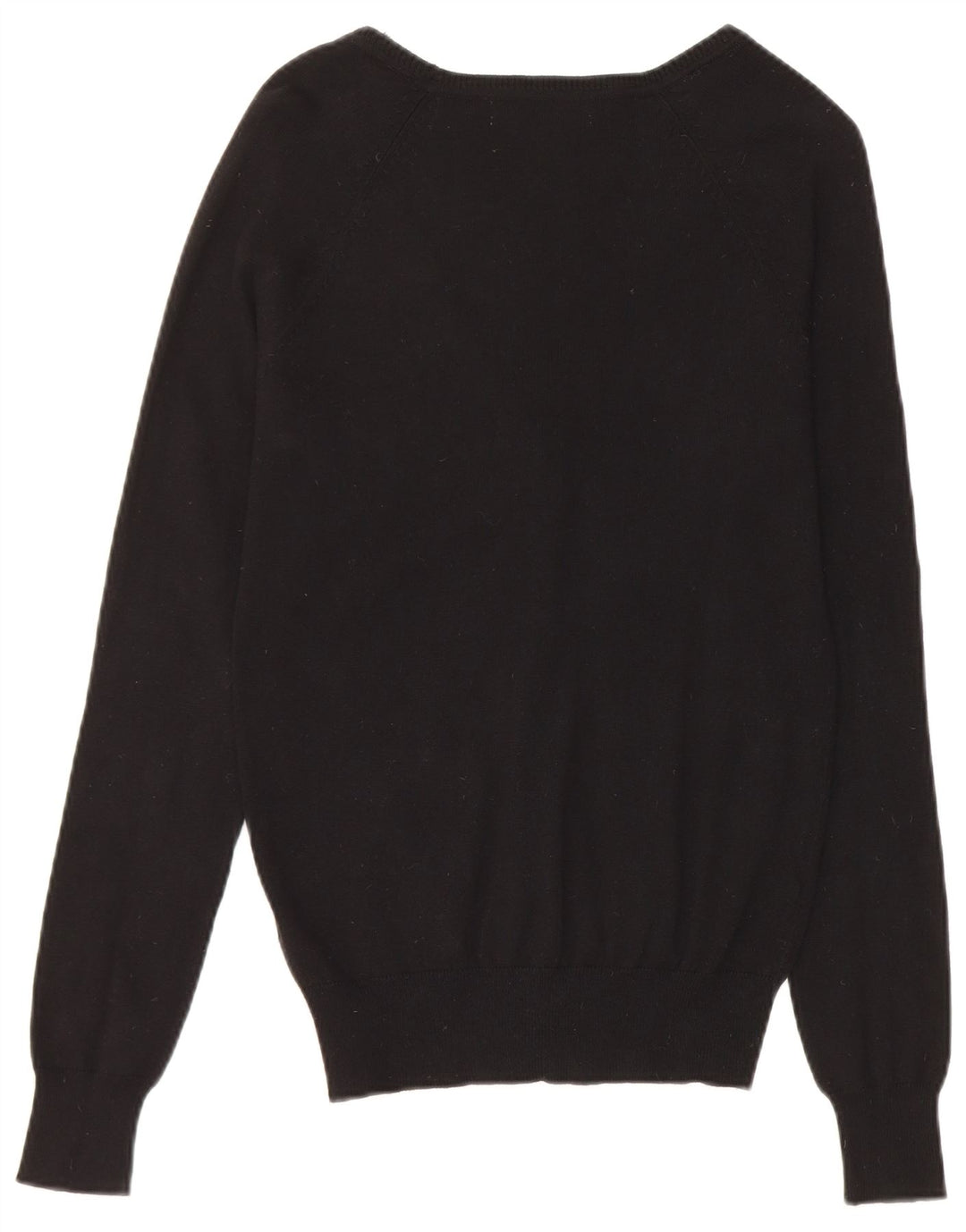 Maglione cardigan da donna Zara UK 12 cotone nero medio
