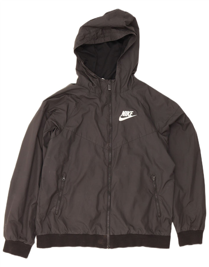 Giacca da tuta con cappuccio Nike da ragazzo 13-14 anni XL poliestere nero