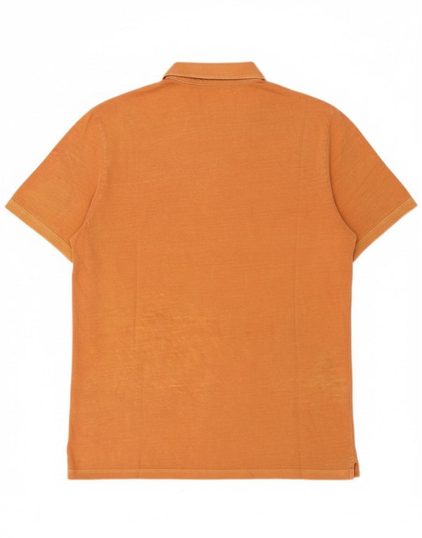 Polo North Sails da uomo vestibilità regolare piccola in cotone arancione
