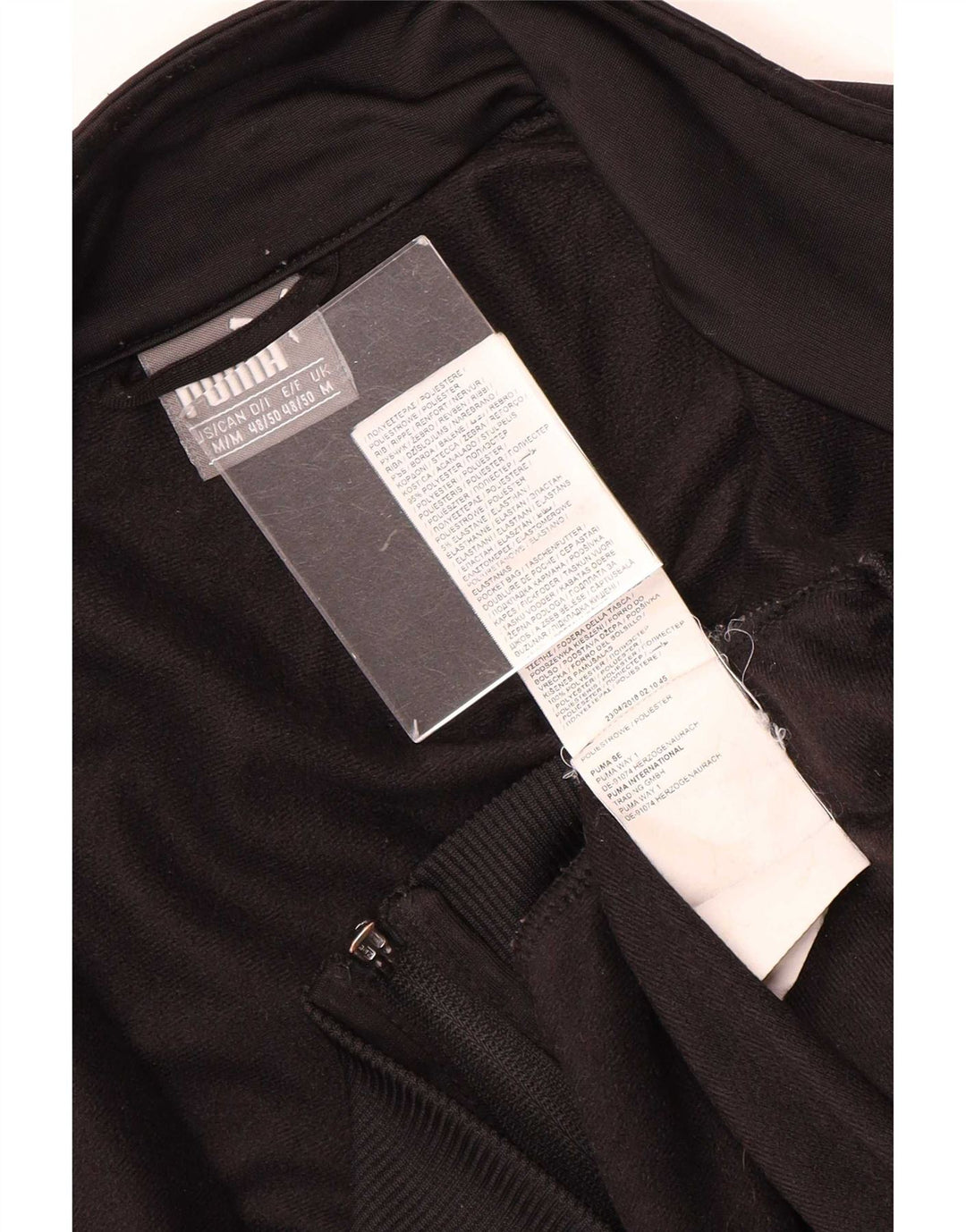 Giacca da ginnastica grafica da uomo Puma media nera