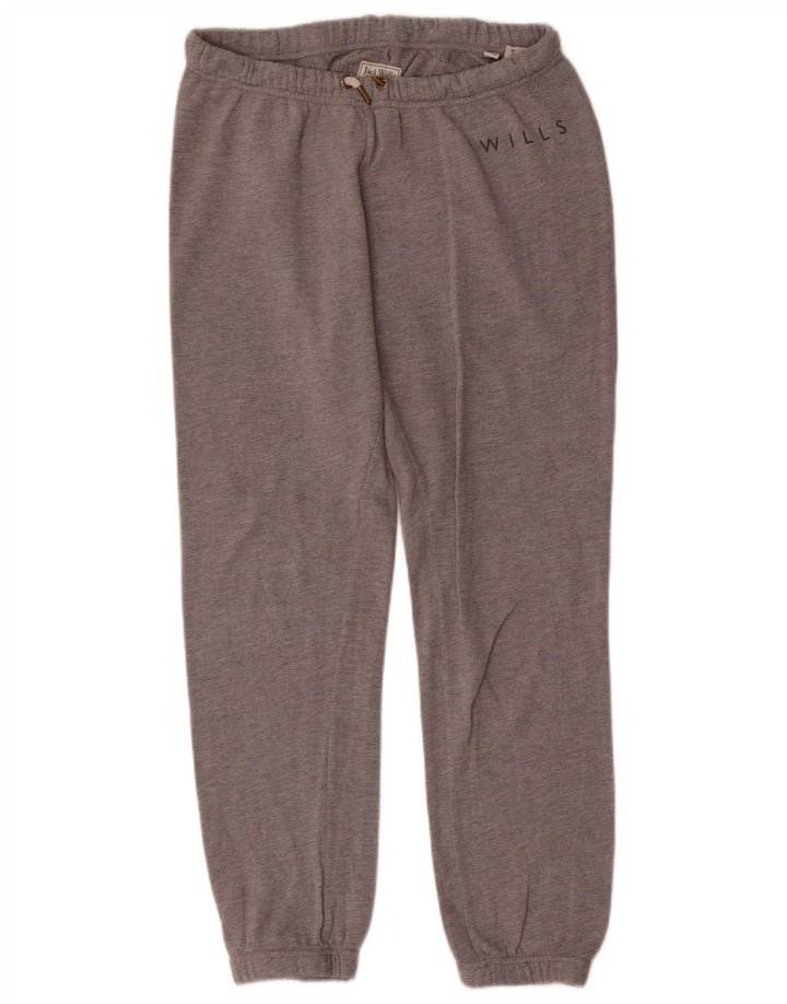 Pantaloni da tuta da donna Jack Wills Joggers UK 12 Cotone grigio medio