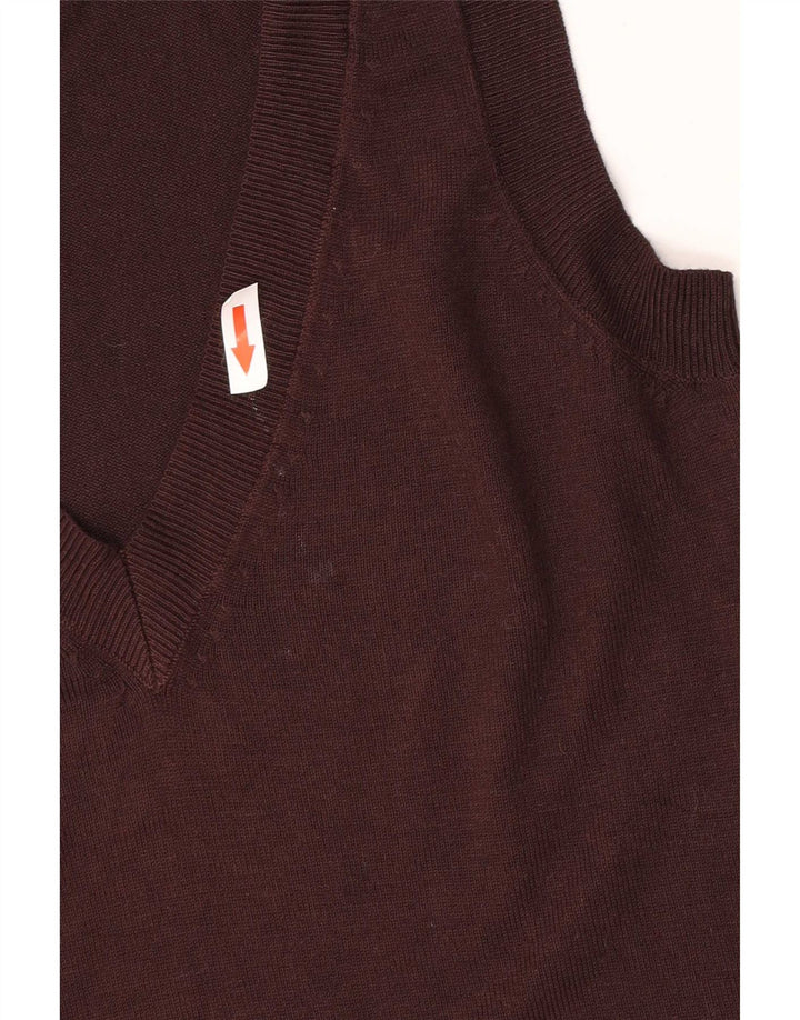 Canottiera Zara da donna UK 10 piccola in viscosa marrone