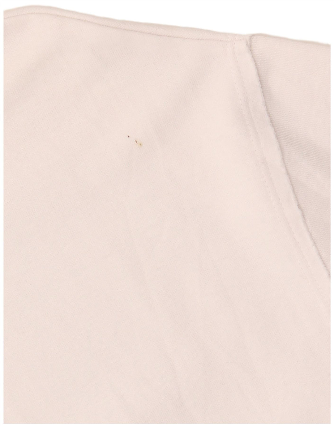T-shirt da donna Zara Top UK 16 grande in cotone bianco sporco