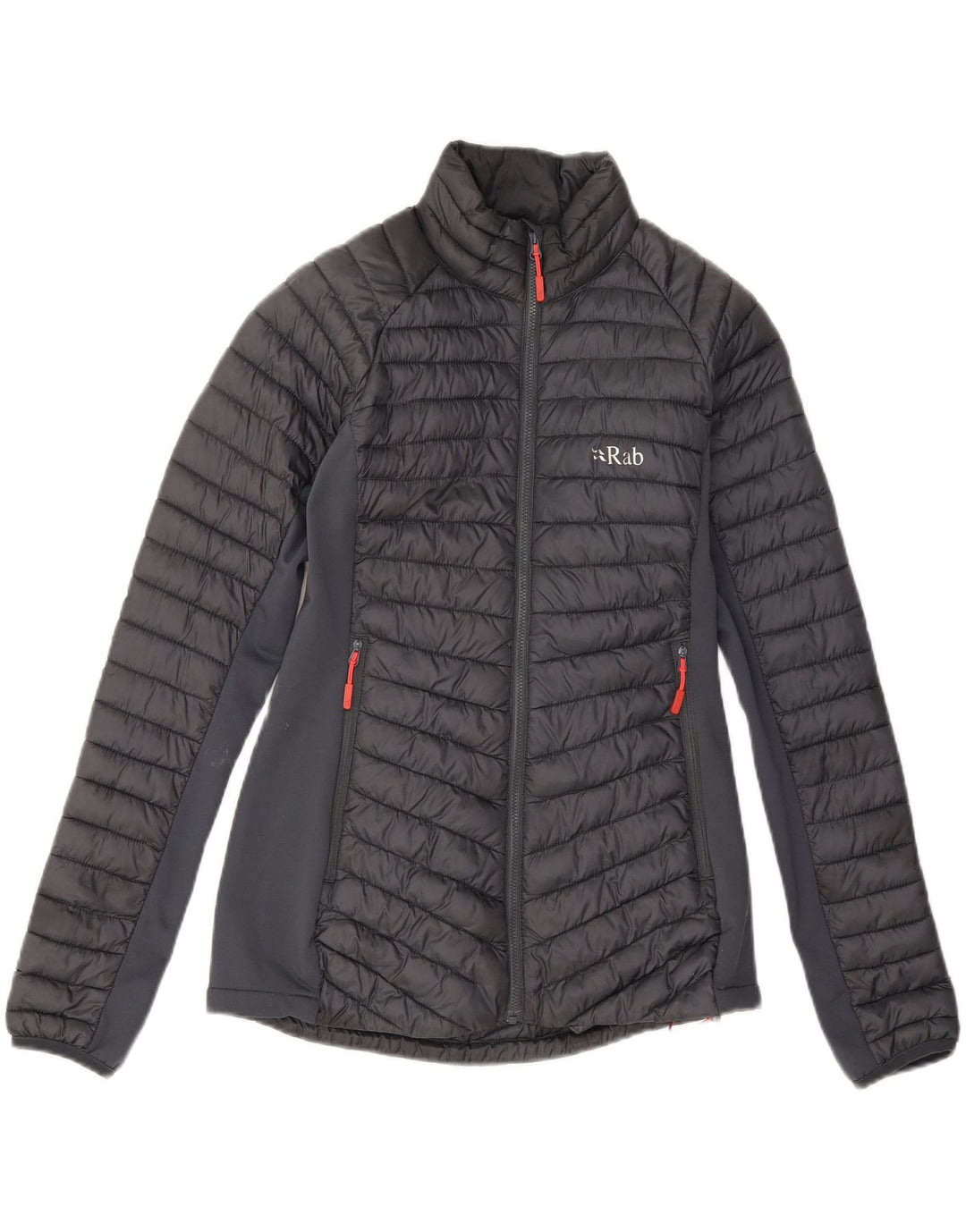 Giacca imbottita oversize da donna Rab UK 10 Small Poliammide grigia