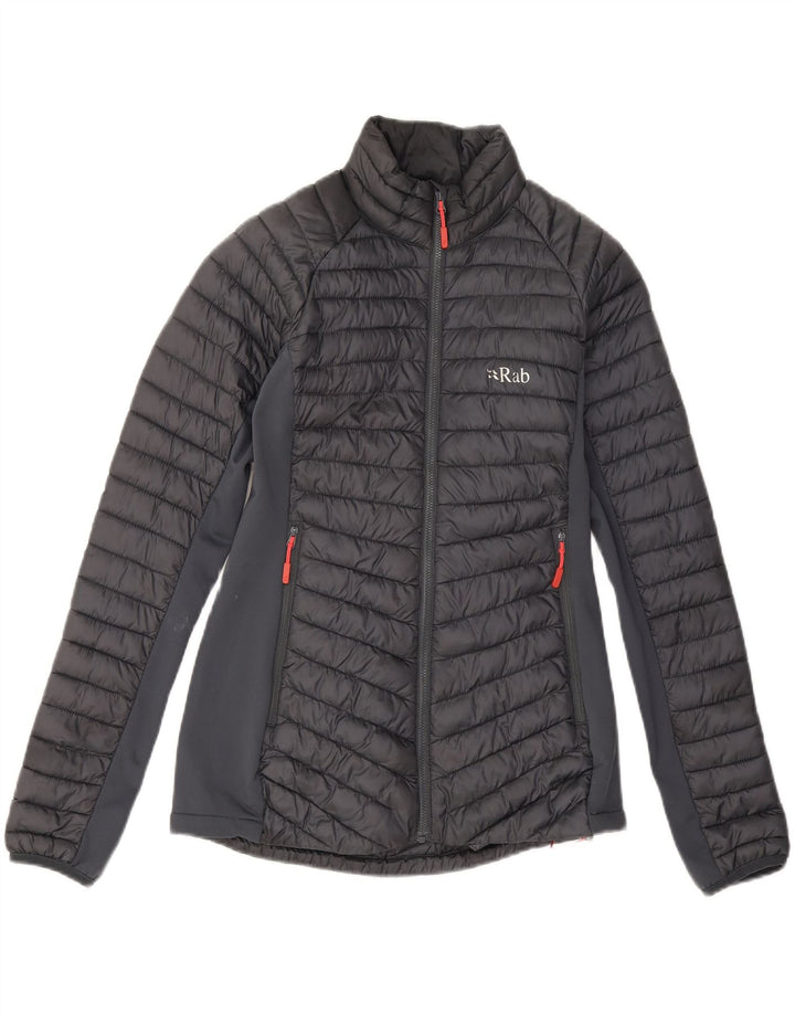 Giacca imbottita oversize da donna Rab UK 10 Small Poliammide grigia