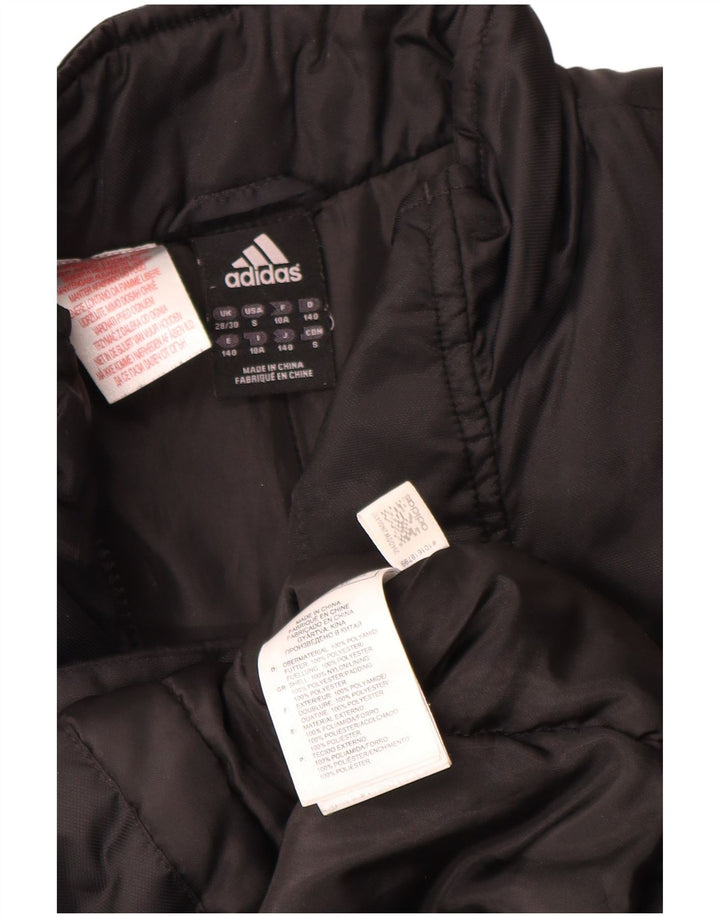 Cappotto imbottito Adidas AC Milan da bambino 9-10 anni in poliestere nero