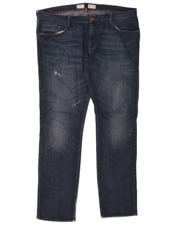Tommy Hilfiger Mens Bleecker Slim Jeans W40 L34 Blue Cotton