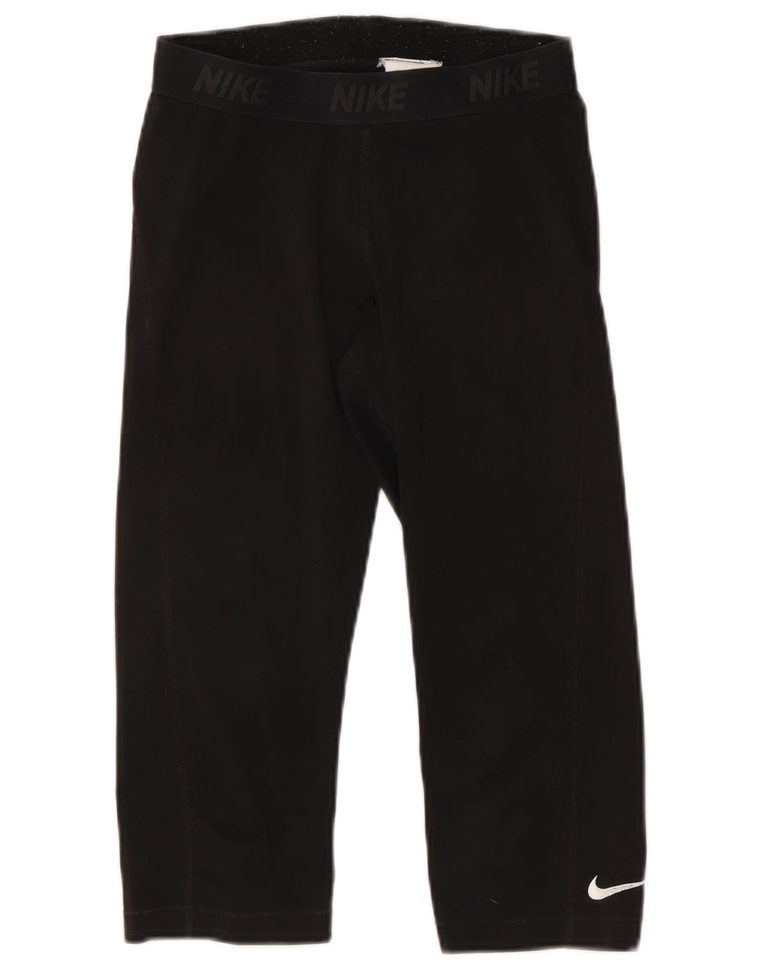 Leggings Nike Graphic Capri da donna UK 12 medio nero poliestere
