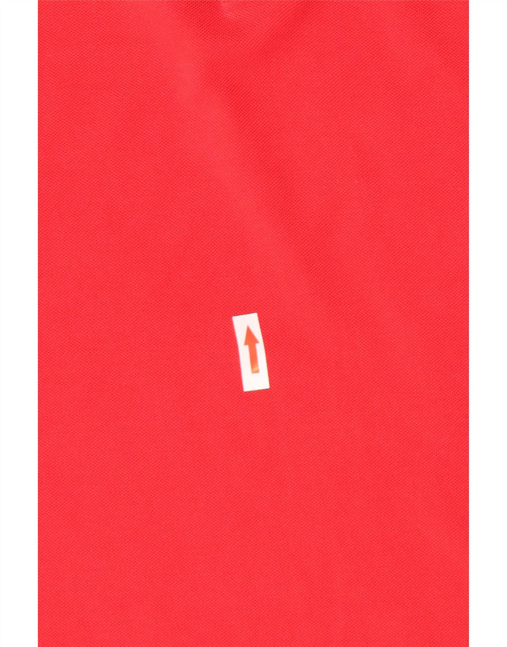 Polo Hugo Boss da uomo vestibilità regolare 2XL cotone rosso
