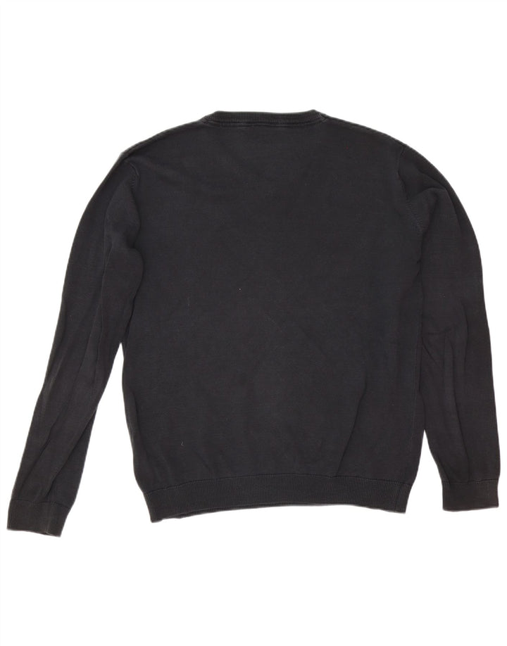 Maglione Marks & Spencer da ragazzo con scollo a V 15-16 anni in cotone nero